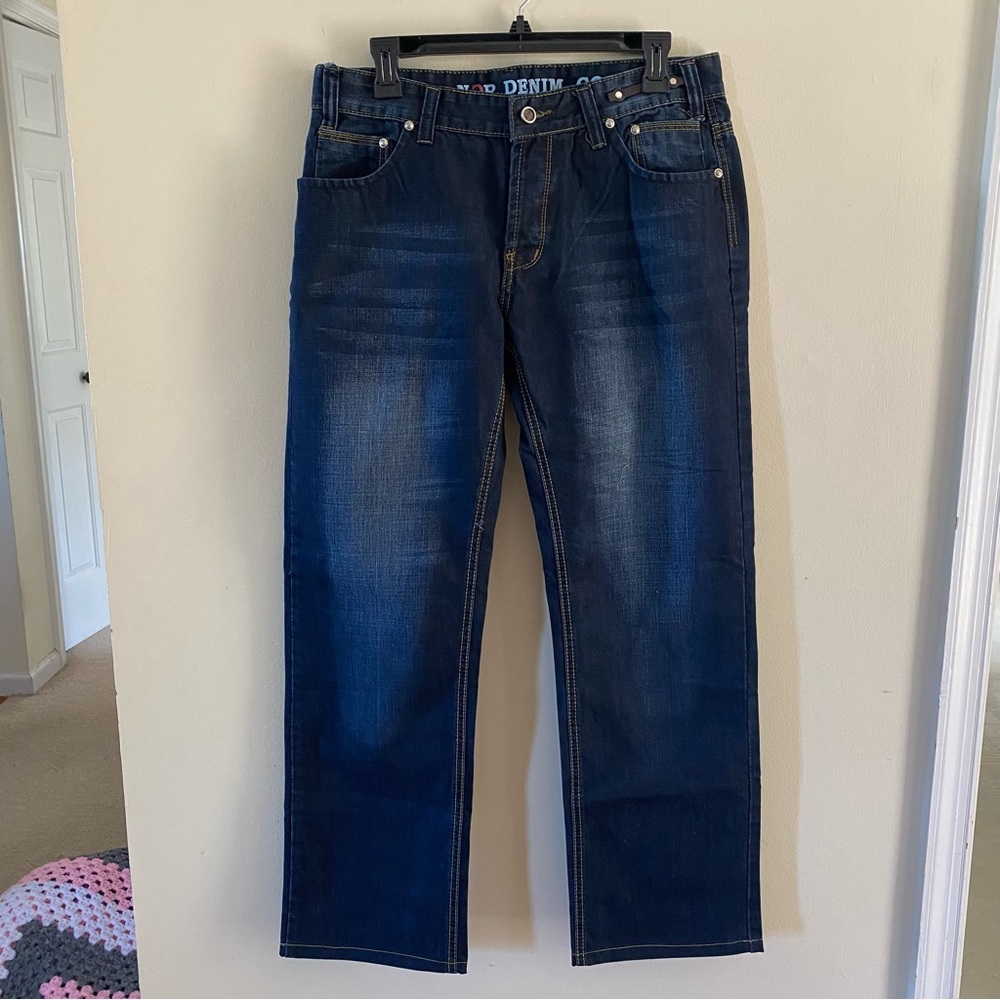 Men’s Vintage Negro NGR Denim Co Jeans Size 34 X 34 80% Cotton 20% Poly NWT